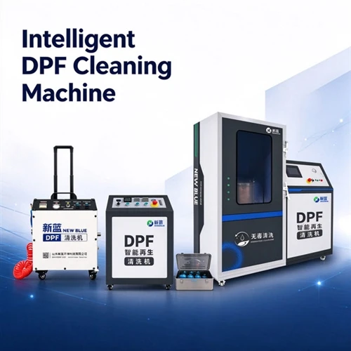 Máquina inteligente de limpeza DPF, equipamento automático de regeneração e r...